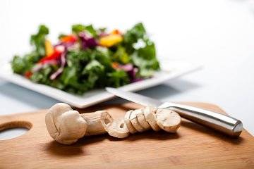 Fresh Agaricus blazei mushroom