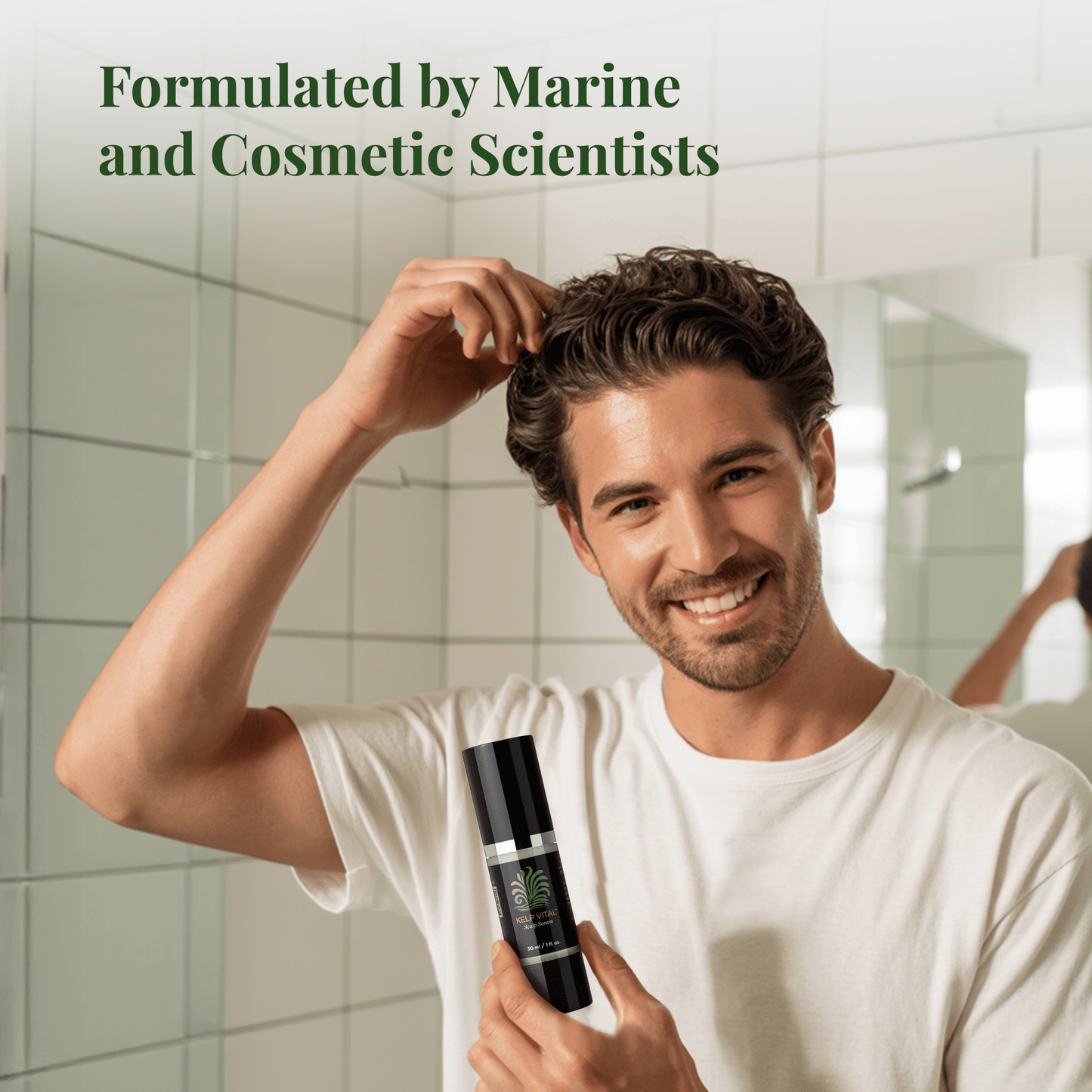 Kelp Vital Scalp Serum – Hair Growth Serum for Women & Men | Non-Greasy, Lightweight, Nourishing Formula for Thinning Hair