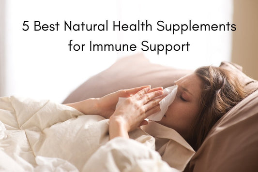 superfood science 5 natural supplements for immunity woman feeling sick in bed