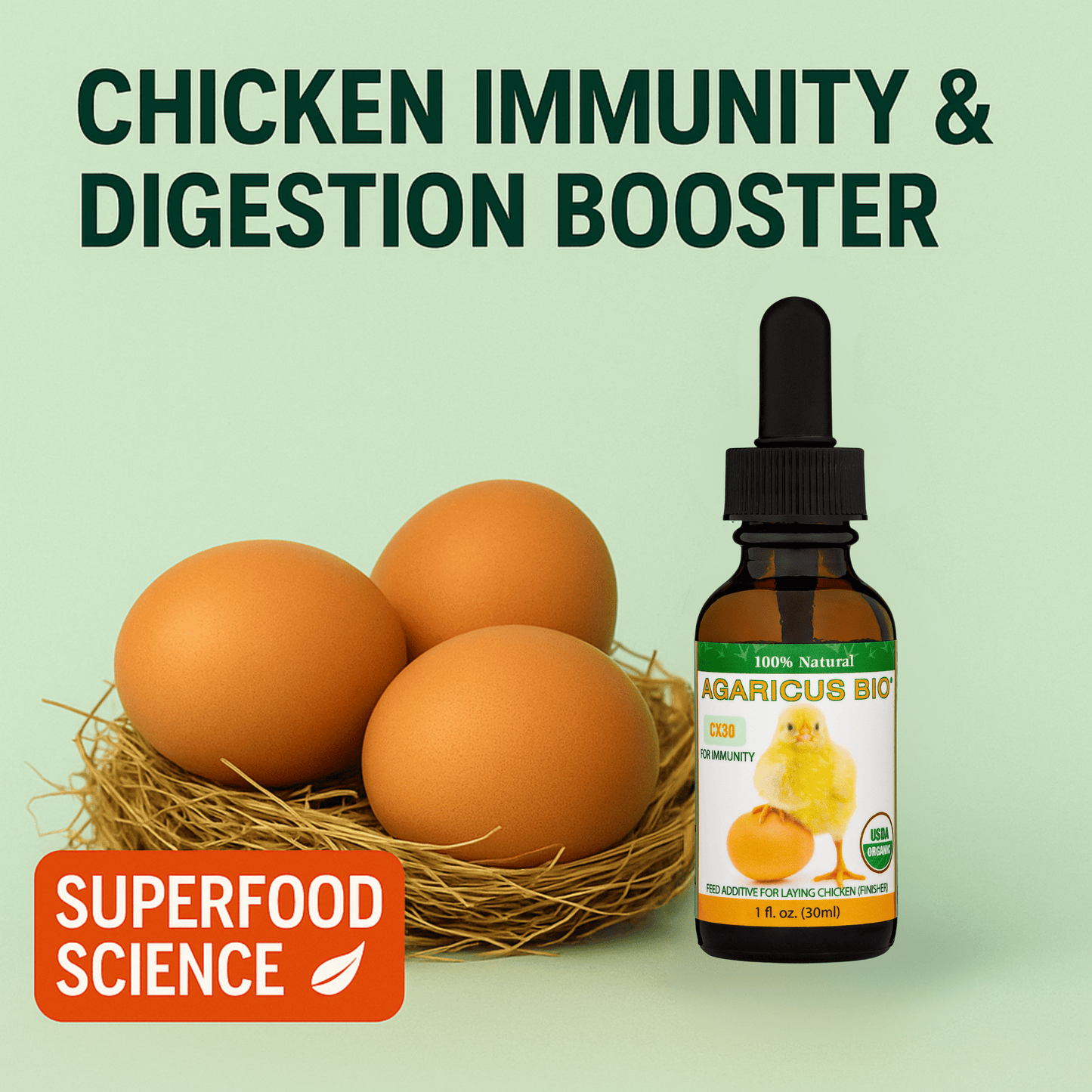 Agaricus Bio® Chicken Supplement