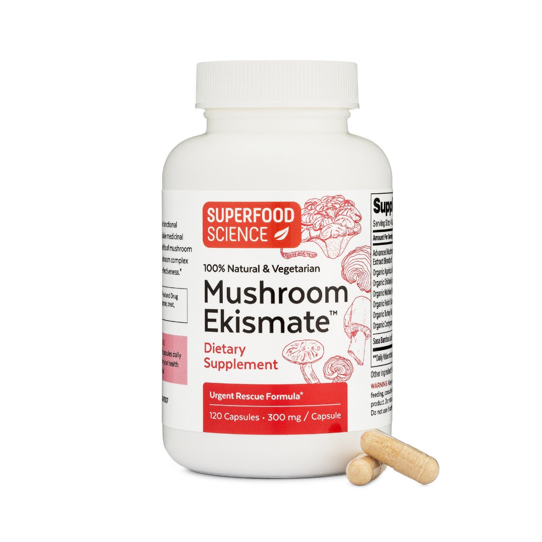 Mushroom Ekismate Urgent Rescue Formula - Superfood Science