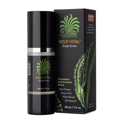 Kelp Vital Scalp Serum – Hair Growth Serum for Women & Men | Non-Greasy, Lightweight, Nourishing Formula for Thinning Hair