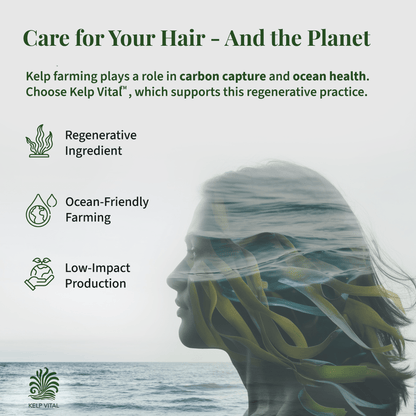 Kelp Vital Scalp Serum – Hair Growth Serum for Women & Men | Non-Greasy, Lightweight, Nourishing Formula for Thinning Hair