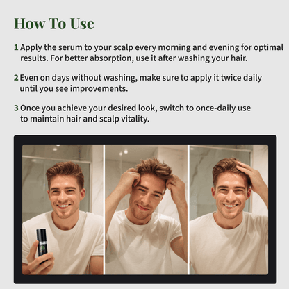 Kelp Vital Scalp Serum – Hair Growth Serum for Women & Men | Non-Greasy, Lightweight, Nourishing Formula for Thinning Hair