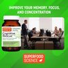 Cognitive Rescue™ Lion's Mane and Vitamin B Complex Supplement - Superfood Science