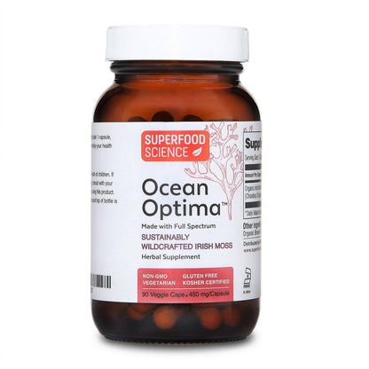 Ocean Optima Irish Sea Moss Supplement - Superfood Science